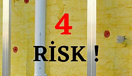 GELENEKSEL ISI YALITIMI ÜRÜNLERİYLE İLİŞKİLİ 4 RİSK