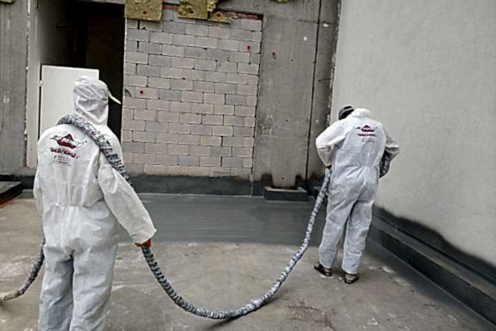  Açık Teras Beton Üzeri Polyurea Su Yalıtımı