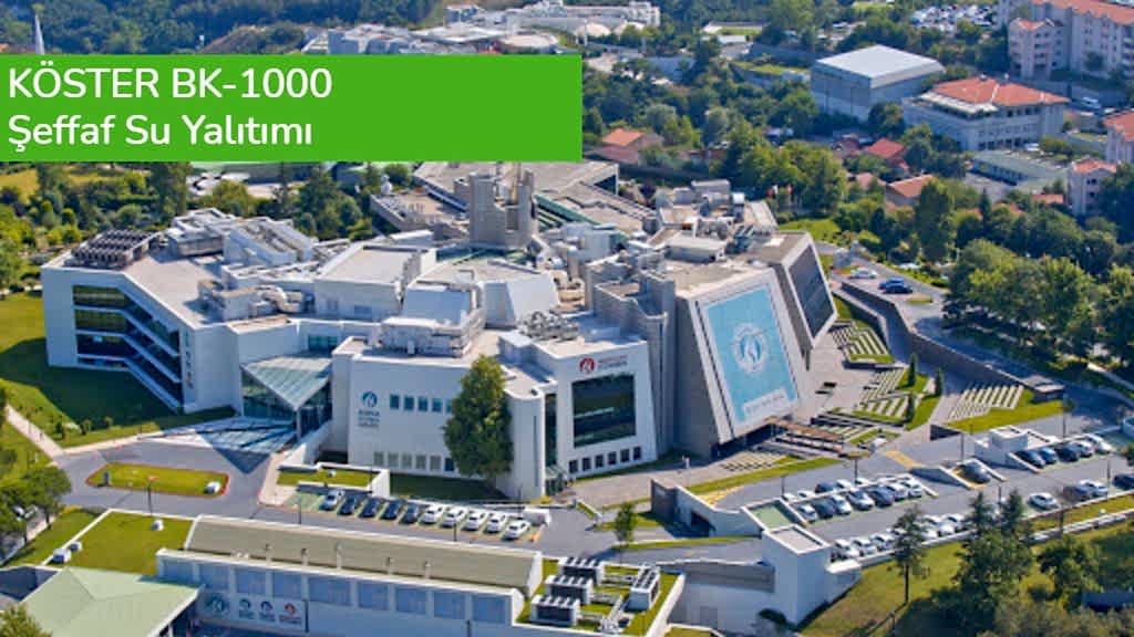 Borsa İstanbul Seramik Üzeri Şeffaf Su İzolasyonu