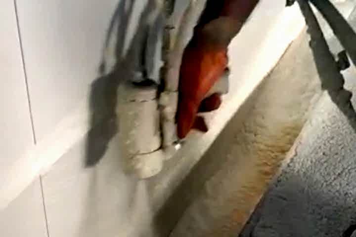 Dolgu Poliüretan Köpük Isı Yalıtım Uygulamamız..!