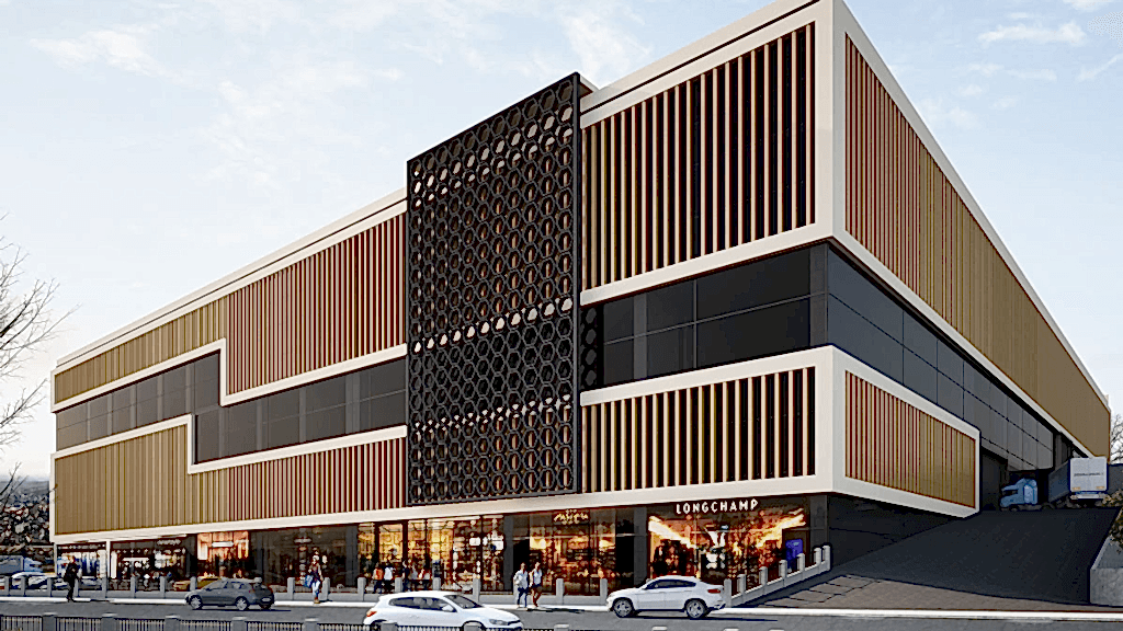 Modern Sanayi Merkezi Sprey Polyurea Su Yalıtımı Uygulaması