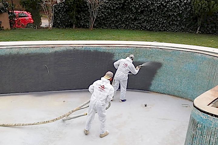 Açık Yüzme Havuzu Su yalıtımı 