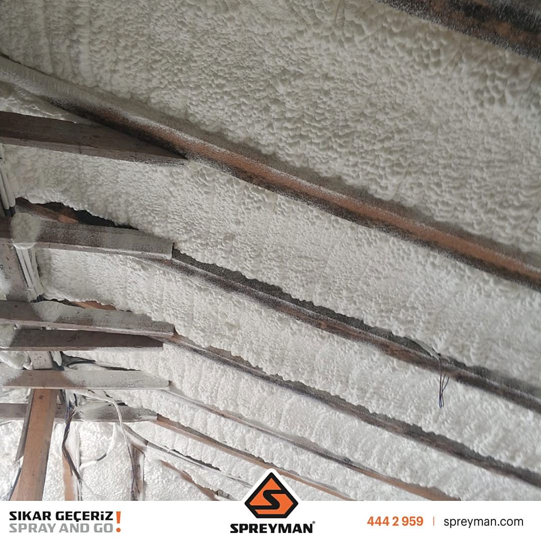 Ters Tavan Ahşap Mertek Isı Yalıtım Uygulamamız..!