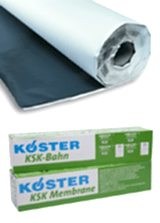 KÖSTER KSK SY 15 ( Kendinden Yapışkanlı, Bitüm Membran Yırtılmaz PE Folyo Kaplı)