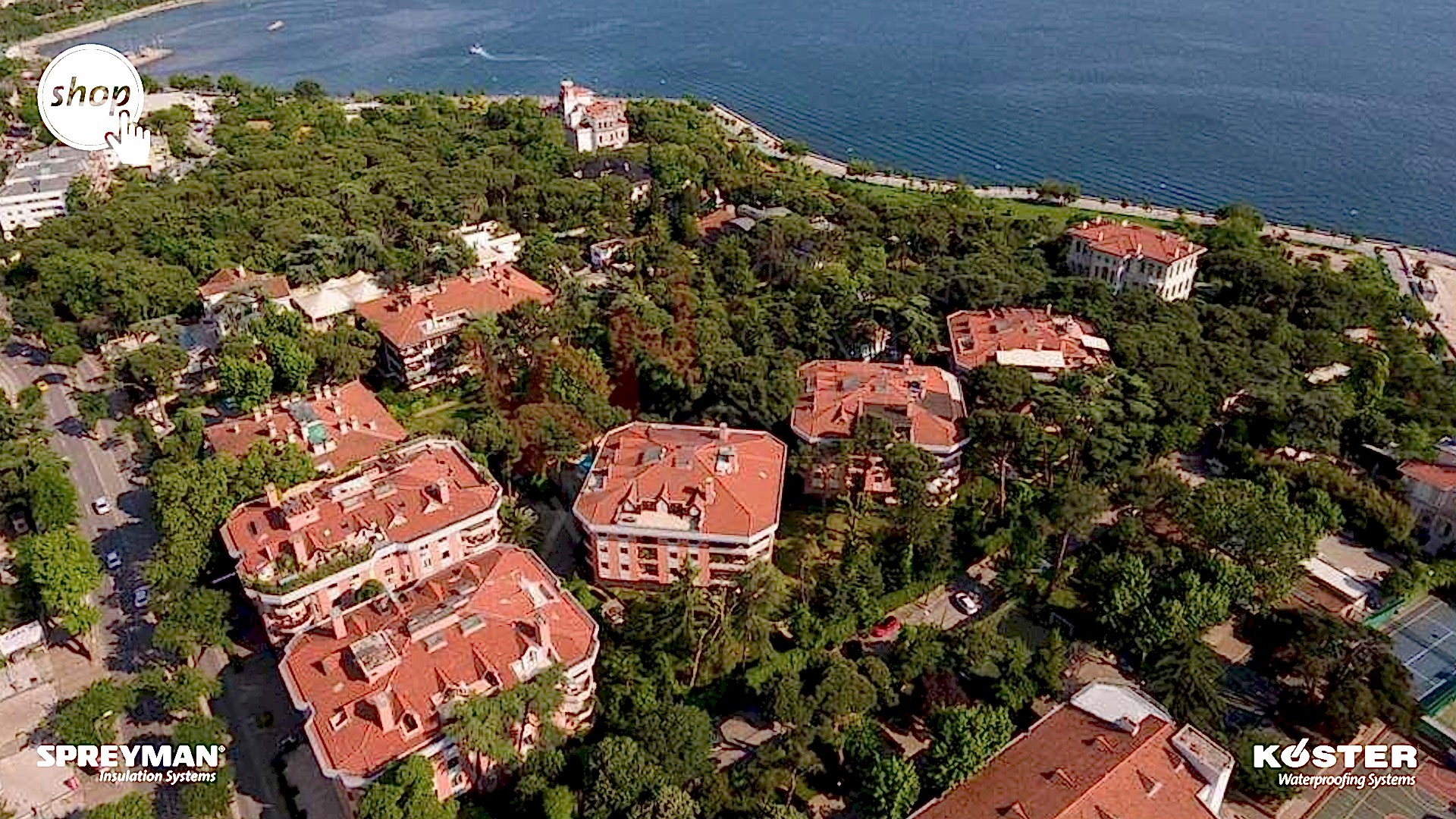 Çatı oluğu su yalıtımı