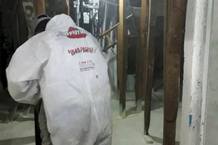 Çatı Arası Zemin ve Ters Tavan Isı Yalıtım Uygulamamız..!