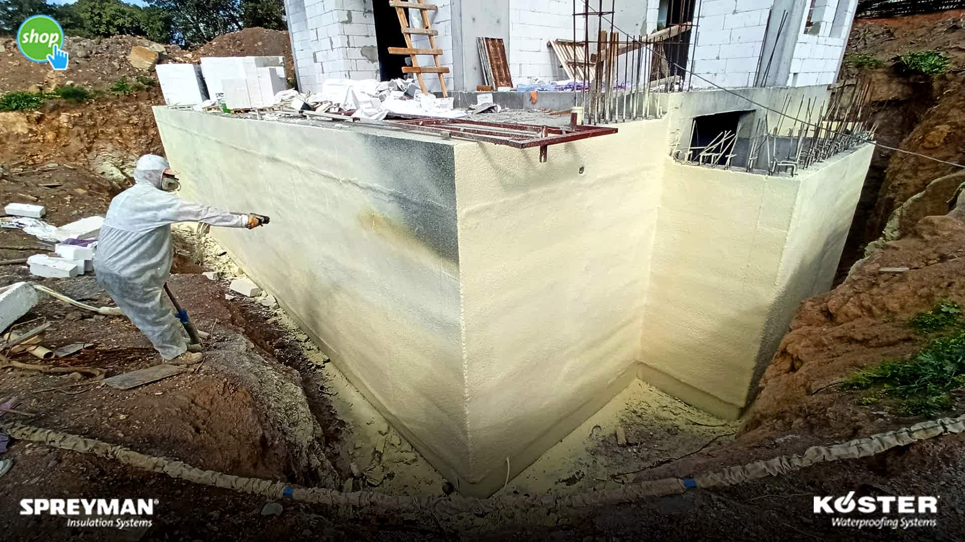 Muğla / Bodrum Perde Duvar Poliüretan Köpük Uygulaması