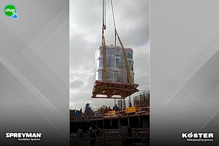 Avrupa Konutları Esentepe Şantiyesi - Polyflex 2K Su Yalıtımı Uygulaması