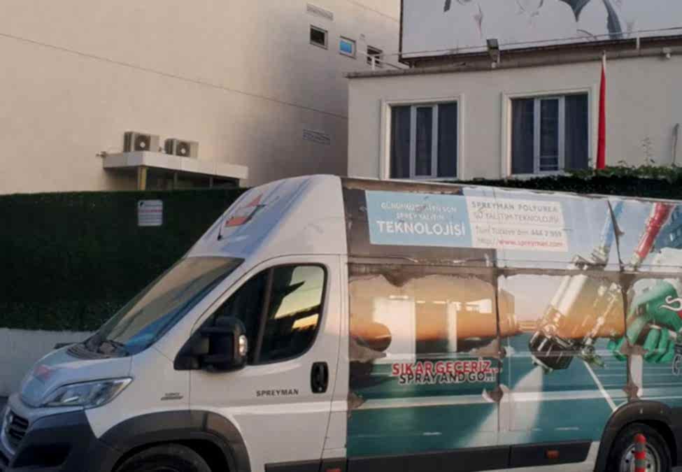 ŞAP ALTI POLİÜRETAN KÖPÜK VE PVC MEMBRAN UYGULAMASI