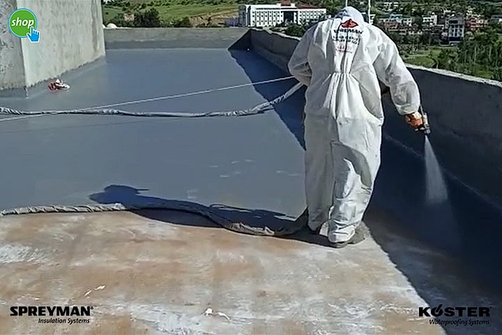 Diyarbakır / Çermik Devlet Hastanesi Açık Teras Polyurea Su Yalıtımı