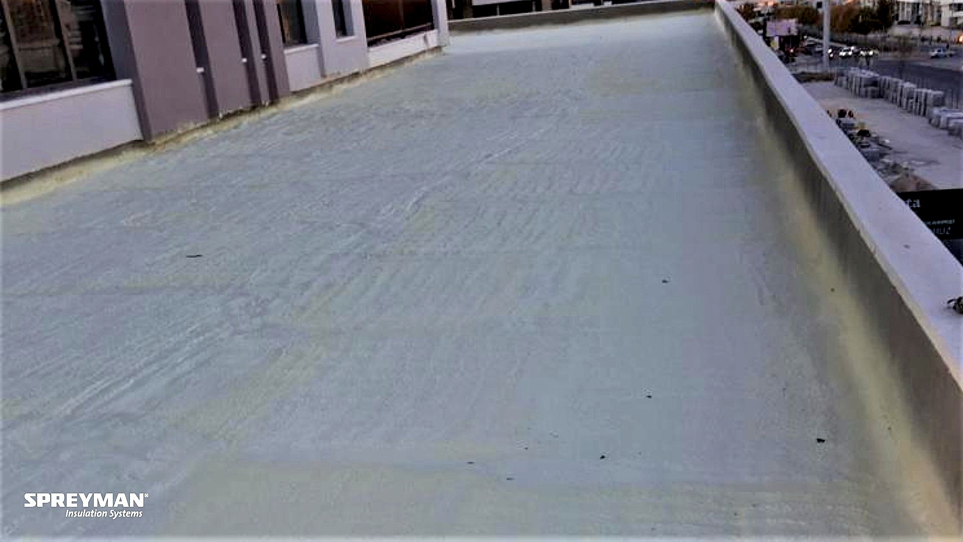 Şap Altı Sprey Poliüretan Köpük Uygulaması