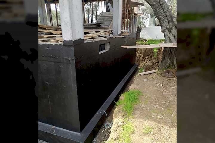 Temel Perde Su ve Isı Yalıtımı Uygulaması