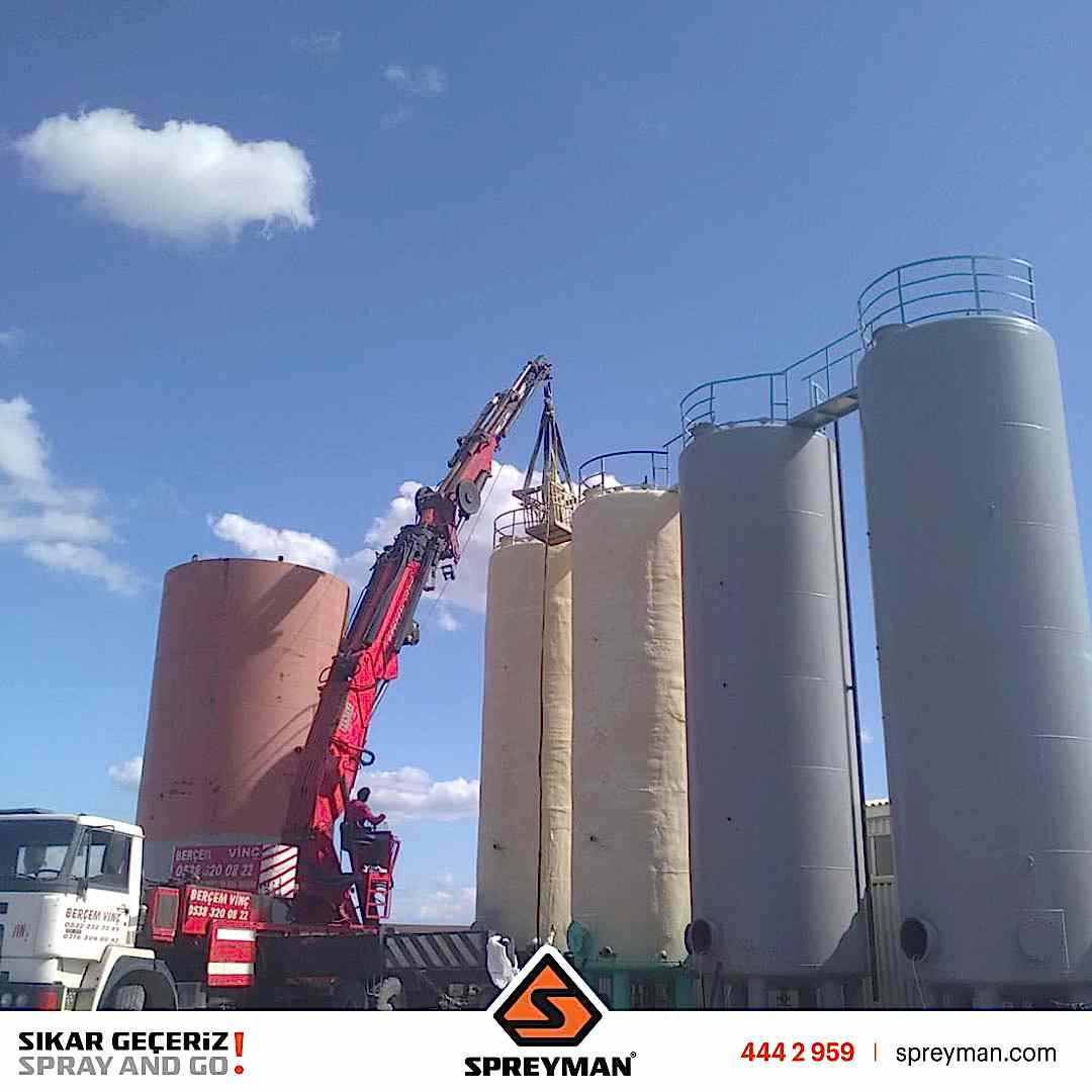 Yağ Deposu Isı Yalıtım Uygulamamız..!